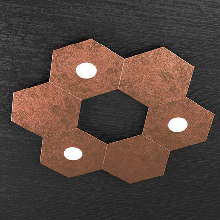 Plafoniera-moderna-Top-Light-HEXAGON-1142-3L3D-A2-GX53-LED-metallo-lampada-parete-soffitto