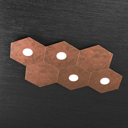 Plafoniera-moderna-Top-Light-HEXAGON-1142-4L2D-A1-GX53-LED-metallo-lampada-parete-soffitto