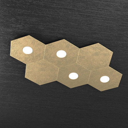 Plafoniera-moderna-Top-Light-HEXAGON-1142-4L2D-A1-GX53-LED-metallo-lampada-parete-soffitto