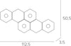 Plafoniera-moderna-Top-Light-HEXAGON-1142-4L2D-A2-GX53-LED-metallo-lampada-parete-soffitto