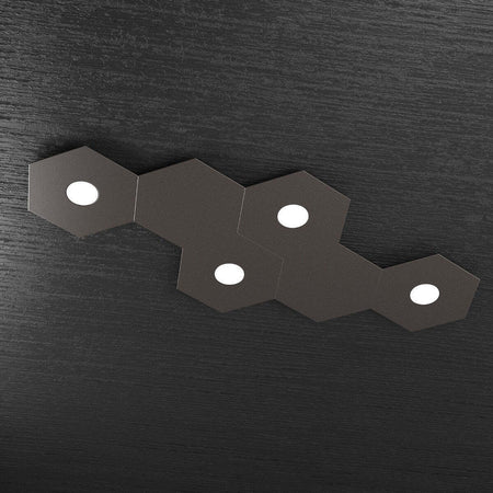Plafoniera-moderna-Top-Light-HEXAGON-1142-4L2D-A2-GX53-LED-metallo-lampada-parete-soffitto