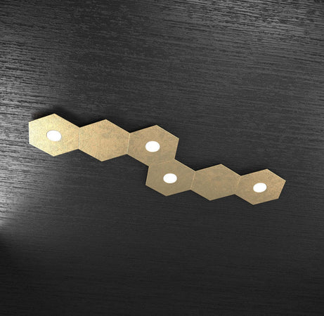 Plafoniera-moderna-Top-Light-HEXAGON-1142-4L2D-A3-GX53-LED-metallo-lampada-parete-soffitto