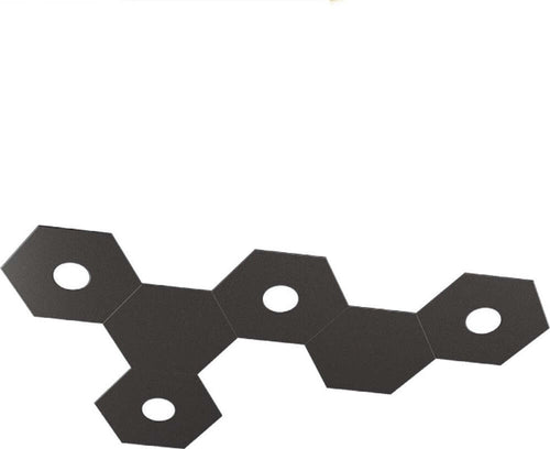 Plafoniera-moderna-Top-Light-HEXAGON-1142-4L2D-GX53-LED-metallo-lampada-parete-soffitto