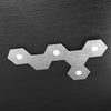 Plafoniera-moderna-Top-Light-HEXAGON-1142-4L2D-GX53-LED-metallo-lampada-parete-soffitto