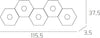 Plafoniera-moderna-Top-Light-HEXAGON-1142-5L-A2-GX53-LED-metallo-lampada-parete-soffitto