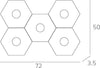 Plafoniera-moderna-Top-Light-HEXAGON-1142-5L-A3-GX53-LED-metallo-lampada-parete-soffitto
