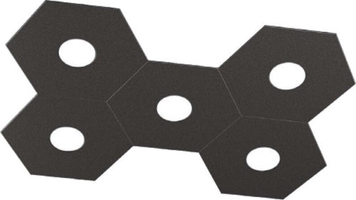 Plafoniera-moderna-Top-Light-HEXAGON-1142-5L-A3-GX53-LED-metallo-lampada-parete-soffitto