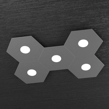 Plafoniera-moderna-Top-Light-HEXAGON-1142-5L-A3-GX53-LED-metallo-lampada-parete-soffitto
