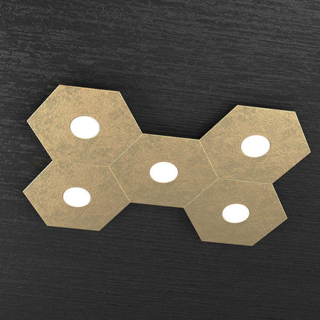 Plafoniera-moderna-Top-Light-HEXAGON-1142-5L-A3-GX53-LED-metallo-lampada-parete-soffitto