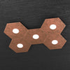 Plafoniera-moderna-Top-Light-HEXAGON-1142-5L-A3-GX53-LED-metallo-lampada-parete-soffitto