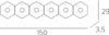Plafoniera-moderna-Top-Light-HEXAGON-1142-6L-A1-GX53-LED-metallo-lampada-parete-soffitto