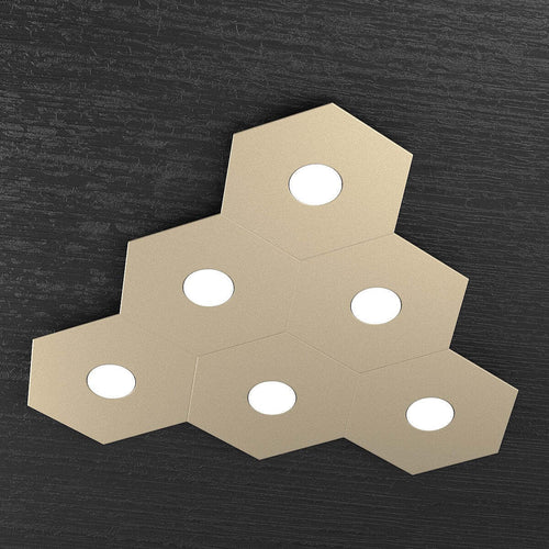 Plafoniera-moderna-Top-Light-HEXAGON-1142-6L-A4-GX53-LED-metallo-lampada-parete-soffitto