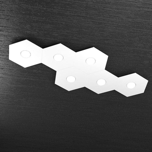 Plafoniera-moderna-Top-Light-HEXAGON-1142-6L-A5-GX53-LED-metallo-lampada-parete-soffitto