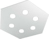 Plafoniera-moderna-Top-Light-HEXAGON-1142-PG-GX53-LED-metallo-lampada-parete-soffitto