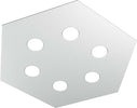 Plafoniera-moderna-Top-Light-HEXAGON-1142-PG-GX53-LED-metallo-lampada-parete-soffitto