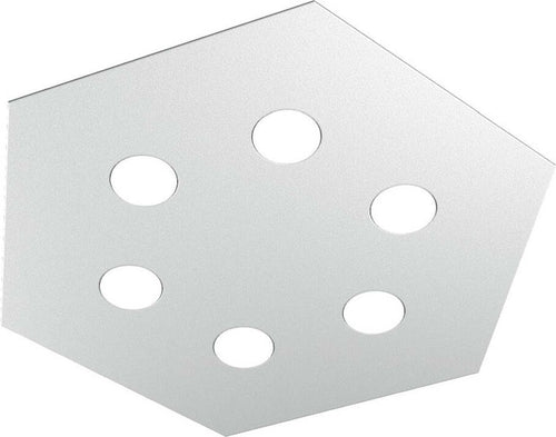 Plafoniera-moderna-Top-Light-HEXAGON-1142-PG-GX53-LED-metallo-lampada-parete-soffitto