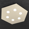 Plafoniera-moderna-Top-Light-HEXAGON-1142-PG-GX53-LED-metallo-lampada-parete-soffitto