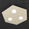 Plafoniera-moderna-Top-Light-HEXAGON-1142-PP-GX53-LED-metallo-lampada-parete-soffitto