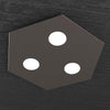 Plafoniera-moderna-Top-Light-HEXAGON-1142-PP-GX53-LED-metallo-lampada-parete-soffitto
