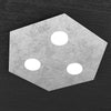 Plafoniera-moderna-Top-Light-HEXAGON-1142-PP-GX53-LED-metallo-lampada-parete-soffitto