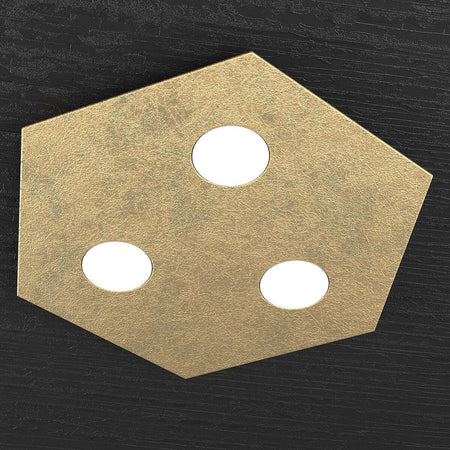 Plafoniera-moderna-Top-Light-HEXAGON-1142-PP-GX53-LED-metallo-lampada-parete-soffitto