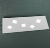 Plafoniera-moderna-Top-Light-NOTE-1140-5-GX53-LED-metallo-lampada-soffitto-parete
