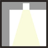 Plafoniera-moderna-Top-Light-PLATE-1129-PL25-Gx53-LED-metallo-lampada-soffitto