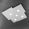 Plafoniera-moderna-Top-Light-PLATE-1129-PL5-Gx53-LED-metallo-lampada-soffitto
