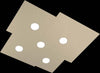 Plafoniera-moderna-Top-Light-PLATE-1129-PL5-Gx53-LED-metallo-lampada-soffitto