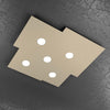 Plafoniera-moderna-Top-Light-PLATE-1129-PL5-Gx53-LED-metallo-lampada-soffitto