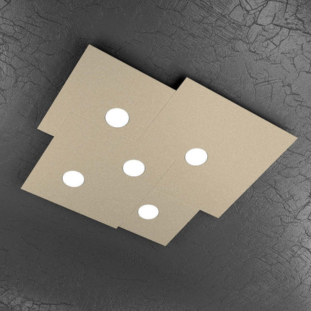Plafoniera-moderna-Top-Light-PLATE-1129-PL5-Gx53-LED-metallo-lampada-soffitto