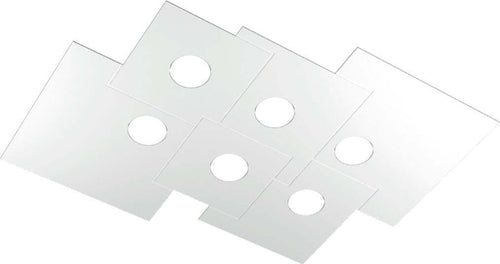 Plafoniera-moderna-Top-Light-PLATE-1129-PL6-R-Gx53-LED-metallo-lampada-soffitto