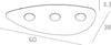Plafoniera-moderna-Top-Light-SHAPE-1143-3-GX53-LED-metallo-lampada-soffitto