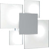 Plafoniera-moderna-Top-Light-UPGRADE-1148-70-E27-LED-vetro-lampada-parete-soffitto