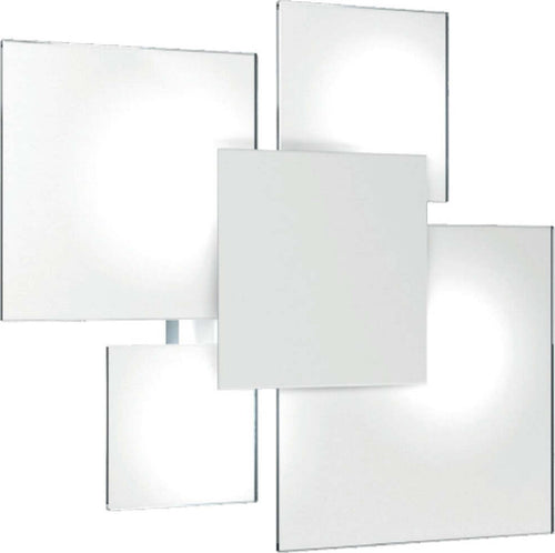 Plafoniera-moderna-Top-Light-UPGRADE-1148-90-E27-LED-vetro-lampada-parete-soffitto