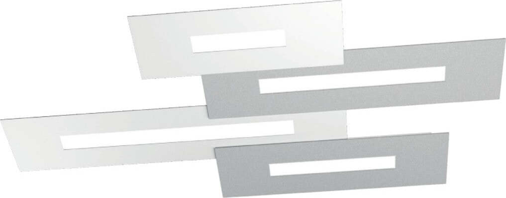 Plafoniera-moderna-Top-Light-WALLY-1138-M4-2G11-LED-metallo-lampada-soffitto-parete