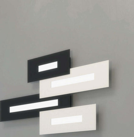 Plafoniera-moderna-Top-Light-WALLY-1138-M4-2G11-LED-metallo-lampada-soffitto-parete