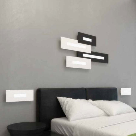 Plafoniera-moderna-Top-Light-WALLY-1138-M4-2G11-LED-metallo-lampada-soffitto-parete