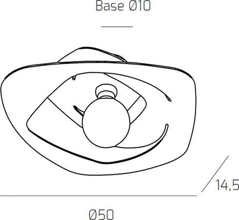 Plafoniera-moderna-Top-Light-WARPED-1157-PL50-E27-LED-metallo-lampada-soffitto