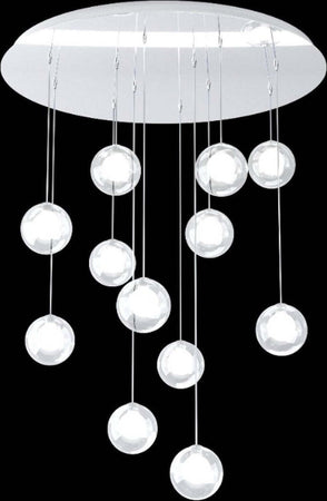 Plafoniera-moderna-Top-Light-WILLOW-1098-S12-TR-BI-G9-LED-metallo-vetro-sospensione