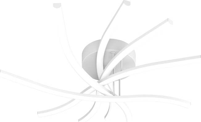 Plafoniera-Moderna-Tornado-Alluminio-Bianco-Led-45W