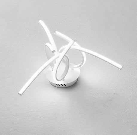 Plafoniera-Moderna-Tosca-Alluminio-E-Silicone-Bianco-3-Luci-Led-45W-3K