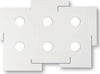 Plafoniera-Moderna-Totem-Metallo-Bianco-6-Luci-Gx53-9W-3000K-Luce-Calda
