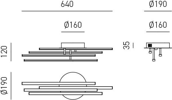 Plafoniera-Moderna-Tulliam-Alluminio-E-Silicono-Bianco-4-Luci-Led-40W-3K