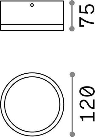 Plafoniera-Moderna-Urano-Alluminio-Materie-Plastiche-Bianco-1-Luce-Gx53-Small