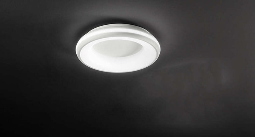 Plafoniera-Moderna-Woofer-Bianco-Led-Grande
