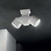 Plafoniera-Moderna-Xeno-Alluminio-Bianco-2-Luci-Gu10