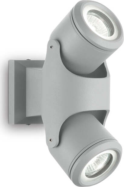 Plafoniera-Moderna-Xeno-Alluminio-Grigio-2-Luci-Gu10