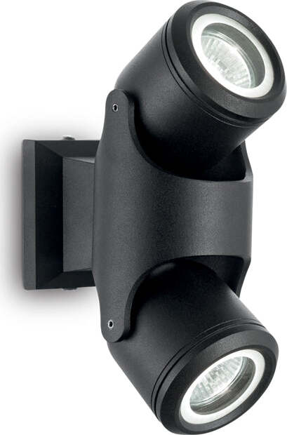 Plafoniera-Moderna-Xeno-Alluminio-Nero-2-Luci-Gu10
