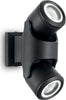 Plafoniera-Moderna-Xeno-Alluminio-Nero-2-Luci-Gu10